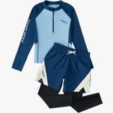  T6 - Set bơi QCCC tay dài quần dài bé trai 