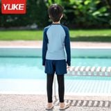  T6 - Set bơi QCCC tay dài quần dài bé trai 