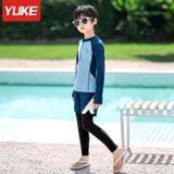  T6 - Set bơi QCCC tay dài quần dài bé trai 