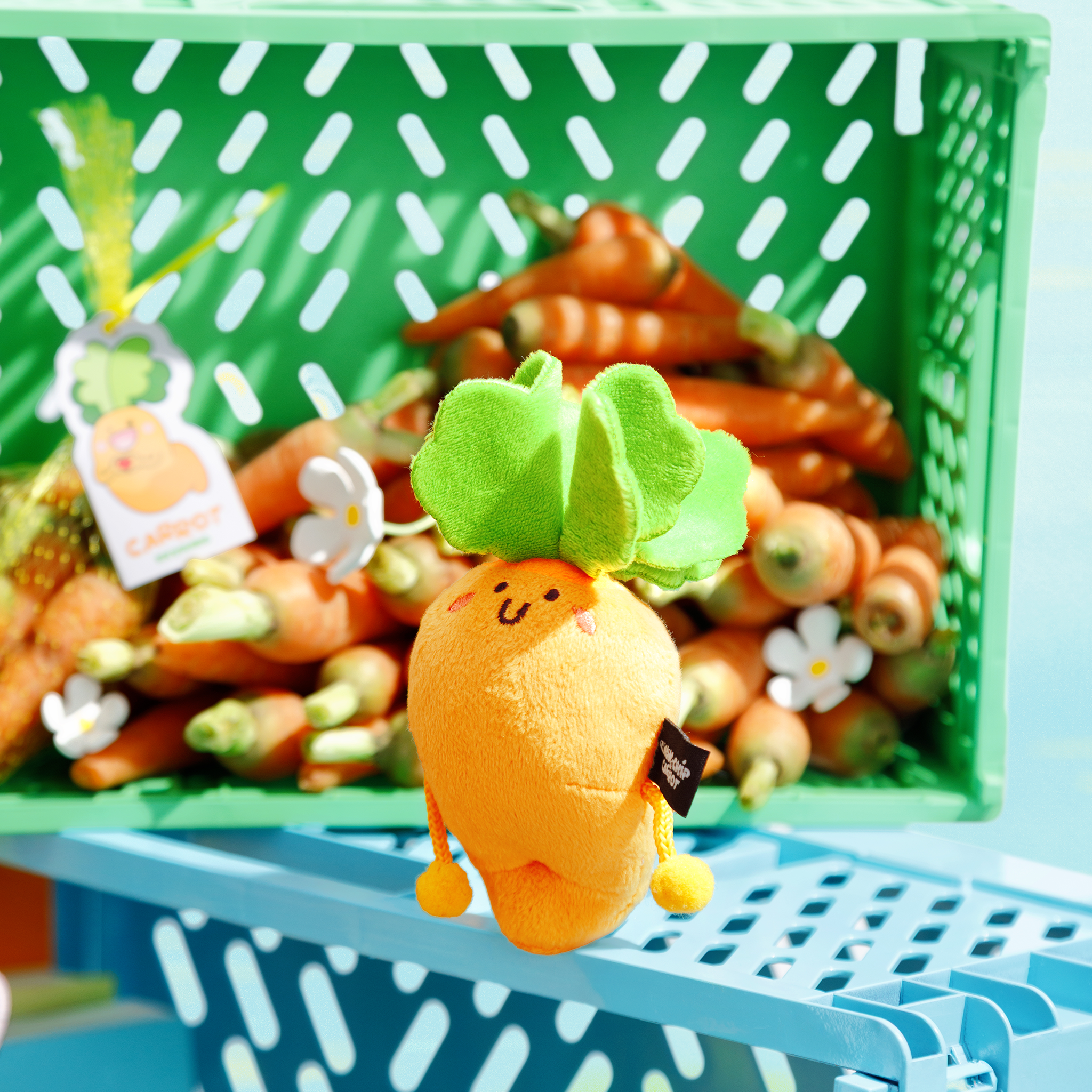  2. CARROT KEYRING (MÓC KHÓA CARROT) 