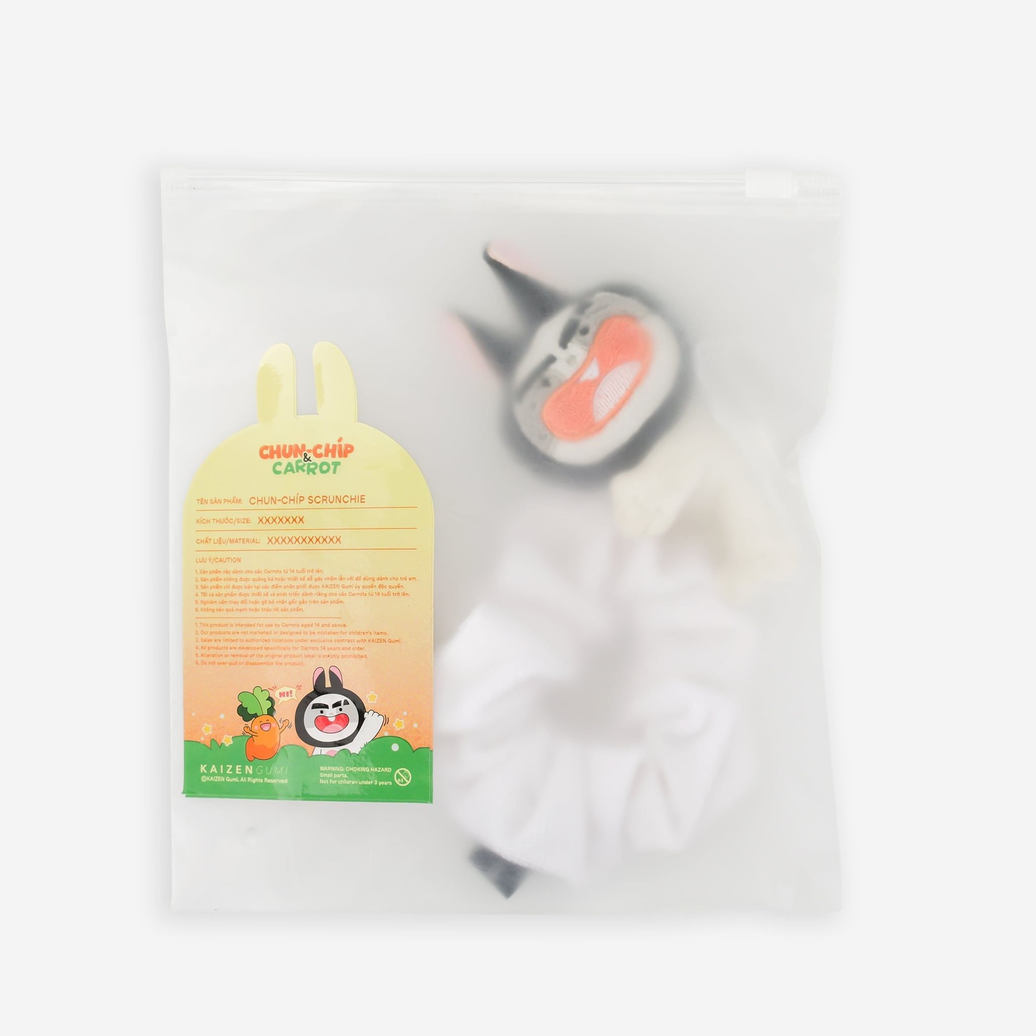  06. CHUN-CHÍP SCRUNCHIE (DÂY BUỘC TÓC CHUN-CHÍP) 