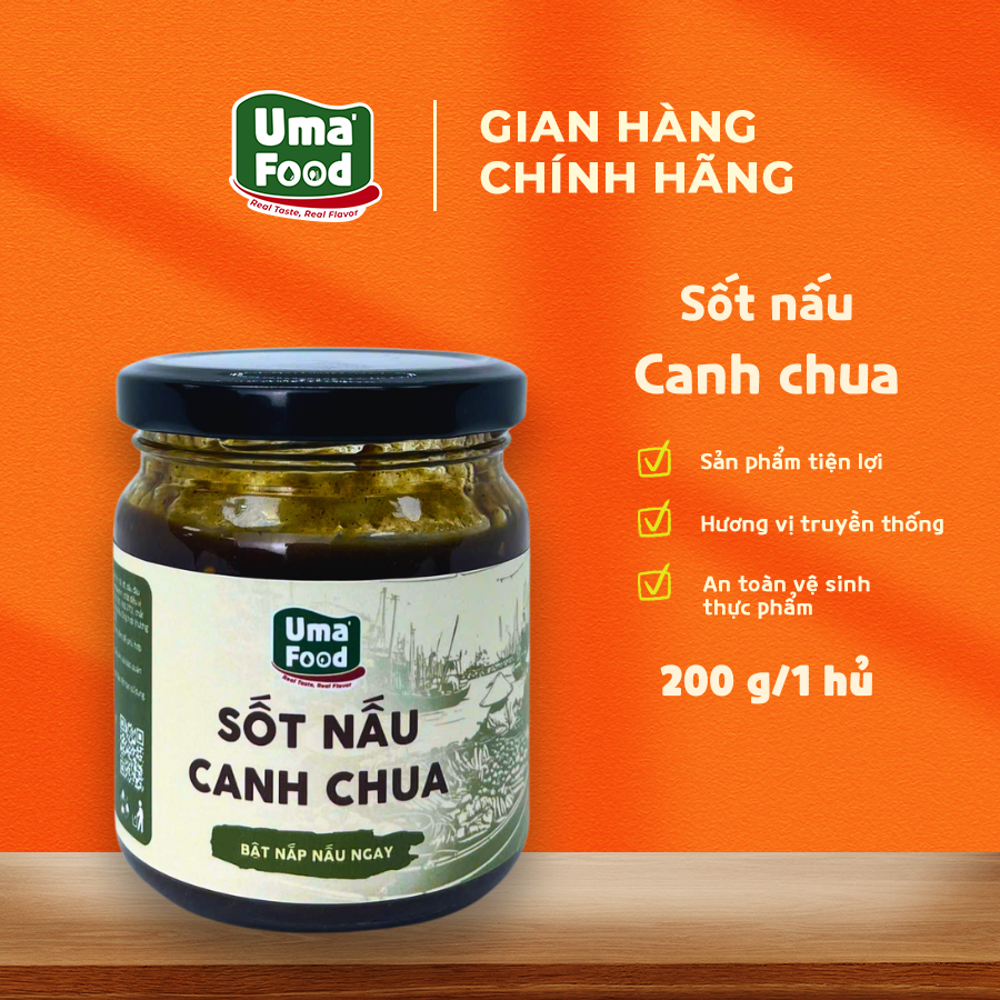 Sốt Nấu Canh Chua Uma' Food 200G 