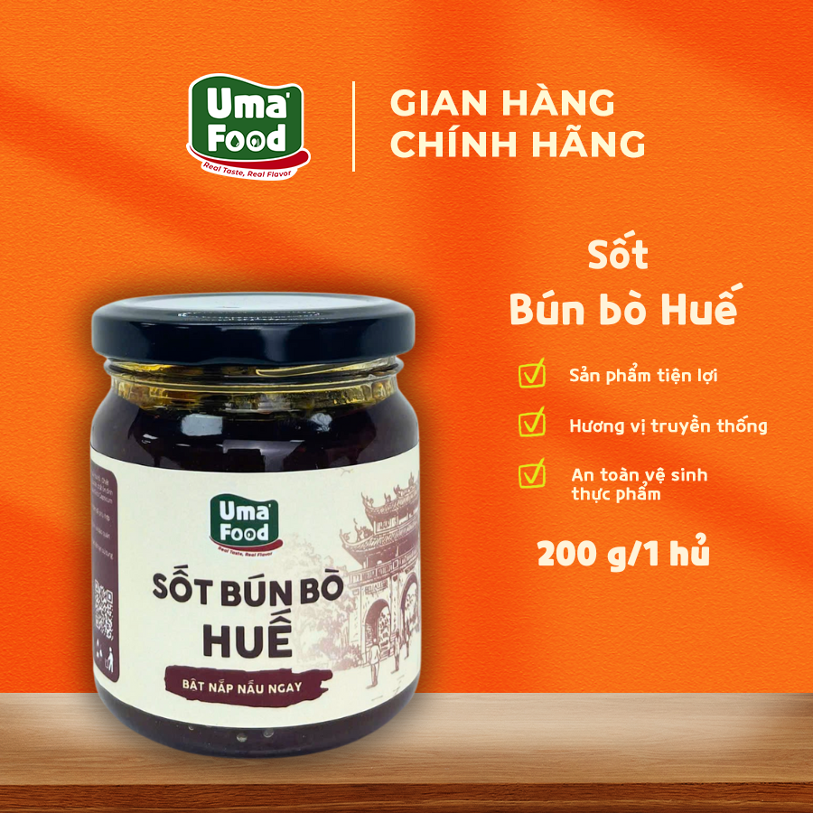  Sốt Bún Bò Huế Uma' Food 200G 