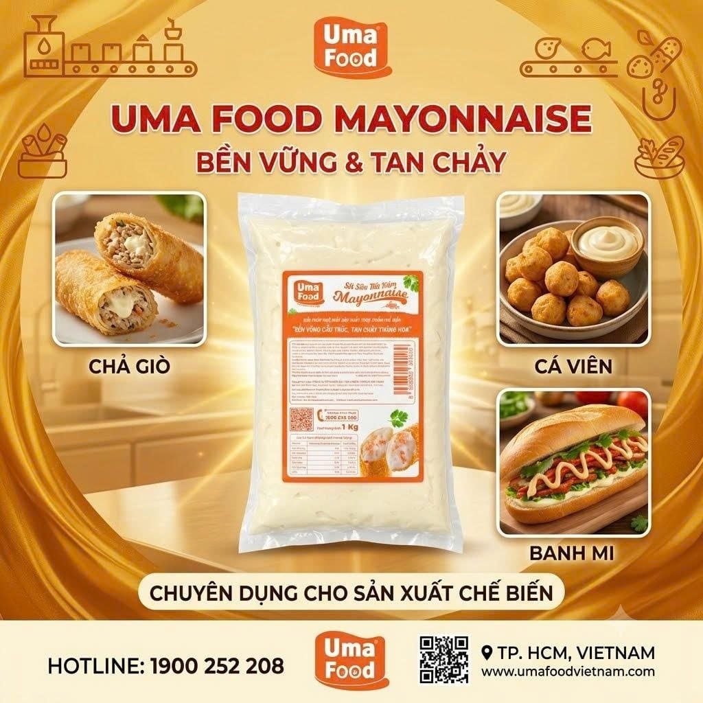  Sốt Mayonnaise Sản Xuất 