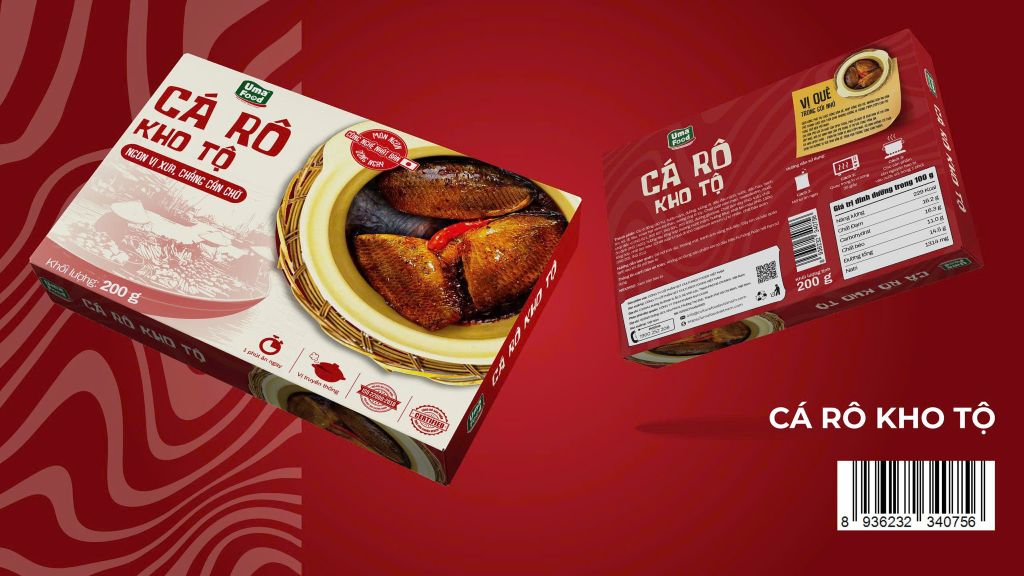  Cá Rô Kho Tộ Ăn Liền Uma' Food 200G 