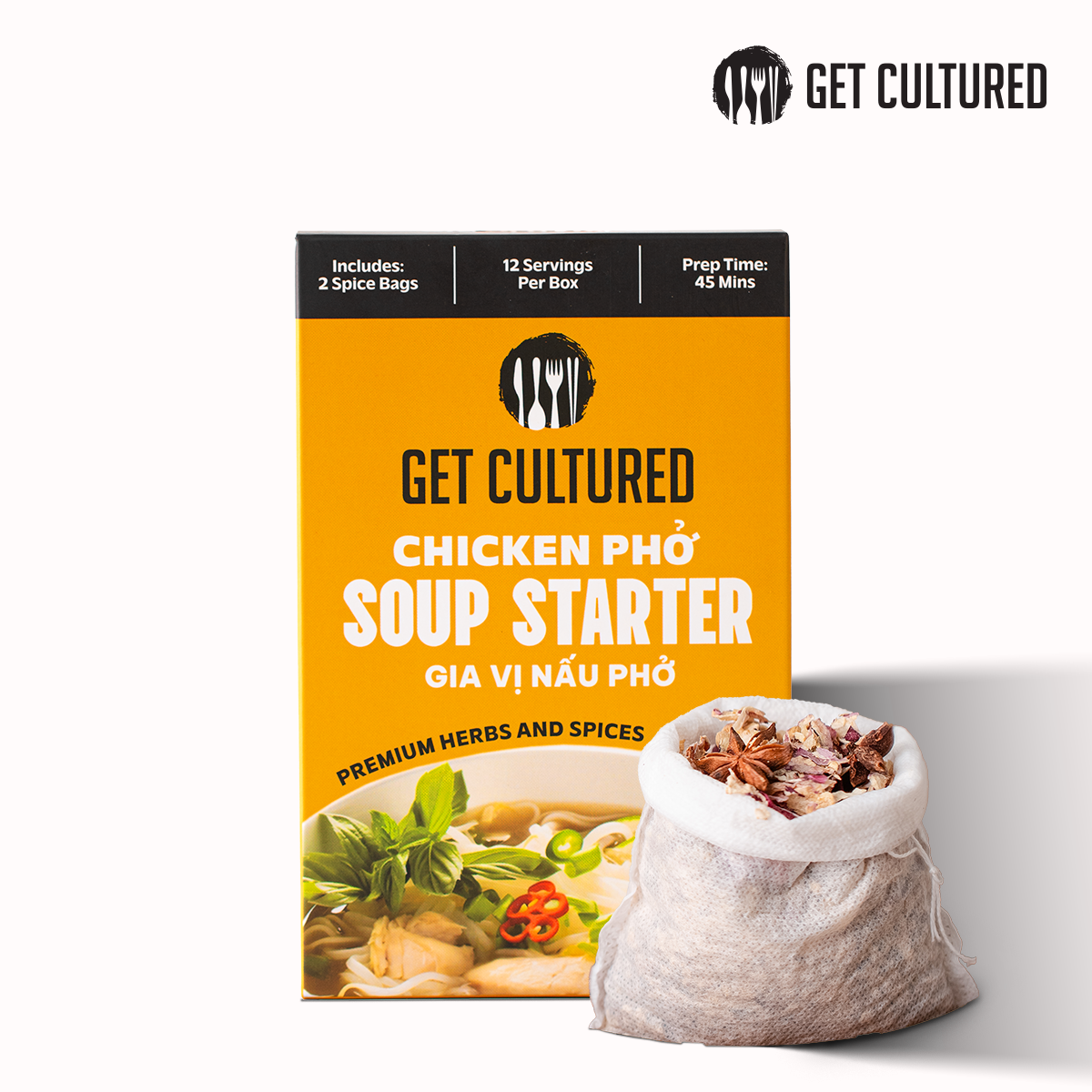  Chicken Phở Soup Starter 