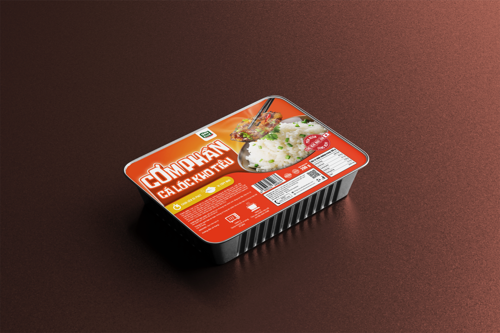  Cơm Phần Cá Lóc Kho Tiêu Ăn Liền Uma' Food 250G 