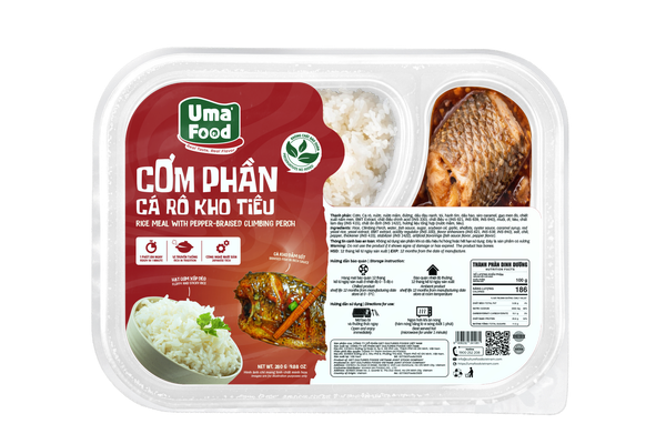  Cơm Phần Cá Rô Kho Tộ Ăn Liền Uma' Food 250G 