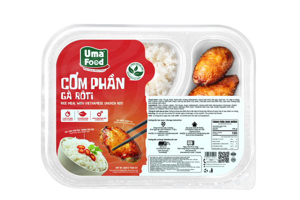  Cơm Phần Gà Rô Ti Ăn Liền Uma' Food 280G 