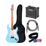  [Combo] Guitar điện DEVISER L-G2S + Amply AROMA AG-10S giá rẻ cho người mới tập chơi 
