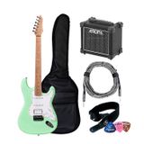  [Combo] Guitar điện DEVISER L-G2S + Amply AROMA AG-10S giá rẻ cho người mới tập chơi 