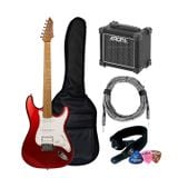  [Combo] Guitar điện DEVISER L-G2S + Amply AROMA AG-10S giá rẻ cho người mới tập chơi 