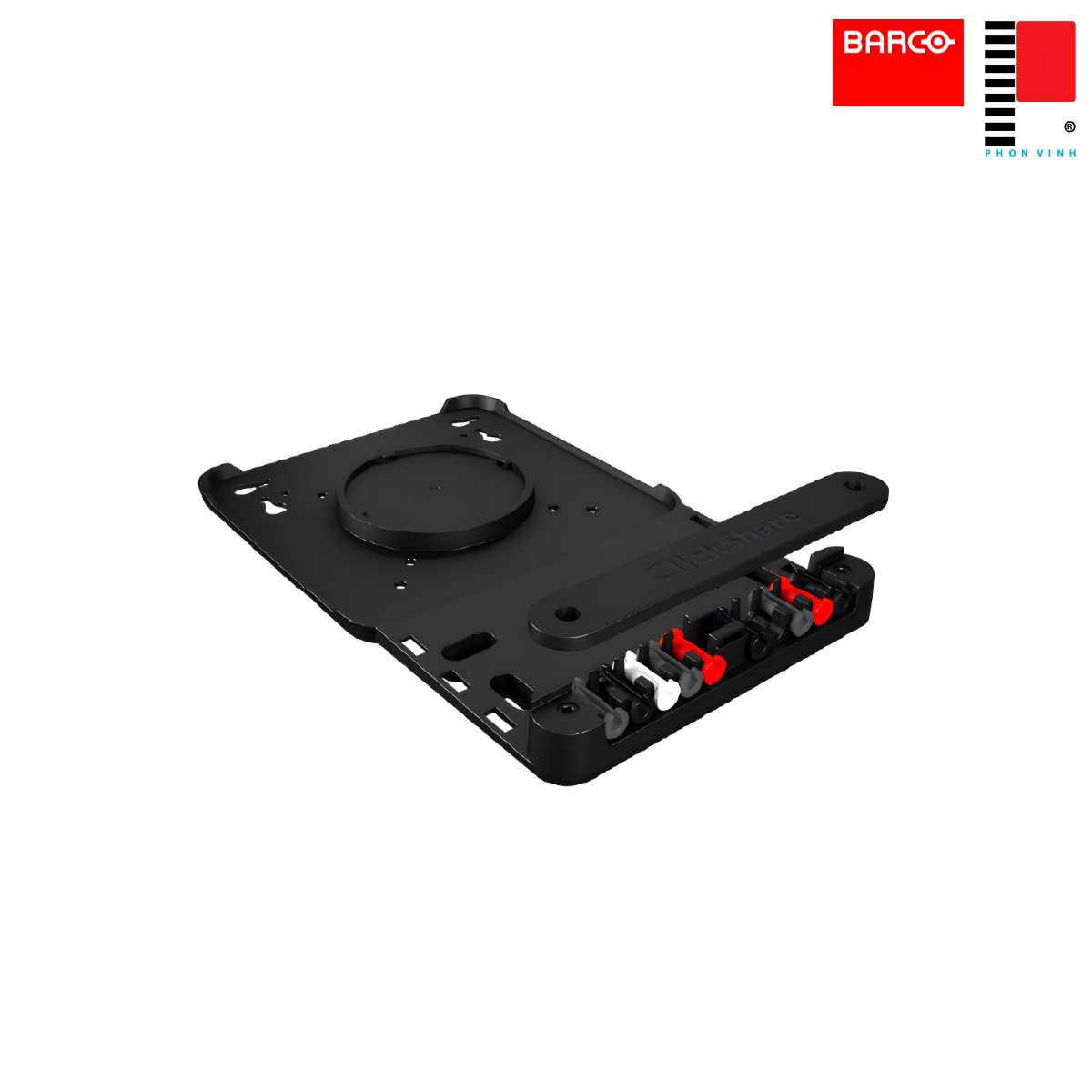 KIT CLICKSHARE HUB WALLMOUNT PLATE , WITH CABLE MANAGEMENT 