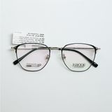  Gọng Kính Cận Nữ NIKKO N3073 – Dáng Đa Giác, Thép Không Gỉ IP Cao Cấp 