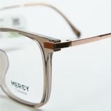  Gọng Kính Thời Trang MERCY TR90 & Kim Loại Dáng Vuông Unisex 6004 