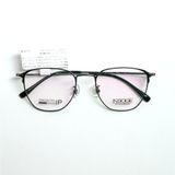  Gọng Kính Cận Nữ NIKKO N3073 – Dáng Đa Giác, Thép Không Gỉ IP Cao Cấp 