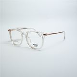  Gọng Kính Thời Trang MERCY Nhựa TR90 & Kim Loại Dáng Vuông Bầu Unisex 6019 