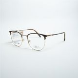  Gọng Kính Cận Unisex NOVA NV3080 – Dáng Vuông Bo Tròn, Thép Không Gỉ Mạ Ion Bền Bỉ 