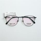  Gọng Kính Cận Nữ NIKKO N3073 – Dáng Đa Giác, Thép Không Gỉ IP Cao Cấp 