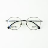 Gọng Kính Cận Nữ MERCY MC8013 – Dáng Đa Giác, Titanium IP Siêu Nhẹ & Bền Bỉ 