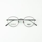  Gọng Kính Cận Unisex MERCY MC8116 – Dáng Oval, Titanium IP Cao Cấp Siêu Nhẹ 