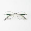  Gọng Kính Cận Unisex NOVA NV3092 – Dáng Oval Cổ Điển, Thép Không Gỉ Mạ Ion Bền Bỉ 