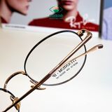  Gọng Kính Cận Unisex MERCY MC8116 – Dáng Oval, Titanium IP Cao Cấp Siêu Nhẹ 