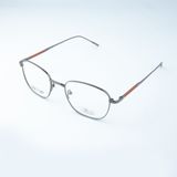  Gọng Kính Cận Unisex NOVA NV3090 – Dáng Vuông Bo Tròn, Thép Không Gỉ Mạ Ion Cao Cấp 