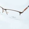  Gọng Kính Cận Nam NOVA NC3096 – Dáng Chữ Nhật Nửa Khung, Thép Không Gỉ Lịch Lãm 
