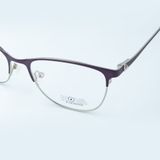  Gọng Kính Cận Nữ NOVA NV3074 – Dáng Mắt Mèo Sang Trọng, Thép Không Gỉ Cao Cấp 