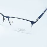  Gọng Kính Thời Trang Nam NOVA NV3095 – Dáng Chữ Nhật Nửa Khung, Thép Không Gỉ Lịch Lãm 