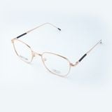  Gọng Kính Cận Unisex NOVA NV3090 – Dáng Vuông Bo Tròn, Thép Không Gỉ Mạ Ion Cao Cấp 