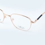  Gọng Kính Cận Unisex NOVA NV3090 – Dáng Vuông Bo Tròn, Thép Không Gỉ Mạ Ion Cao Cấp 