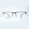  Gọng Kính Cận Nam NOVA NC3096 – Dáng Chữ Nhật Nửa Khung, Thép Không Gỉ Lịch Lãm 
