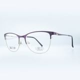  Gọng Kính Cận Nữ NOVA NV3074 – Dáng Mắt Mèo Sang Trọng, Thép Không Gỉ Cao Cấp 