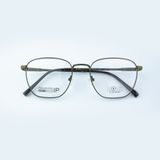  Gọng Kính Cận Unisex NOVA NV3083 – Dáng Vuông Bo Tròn, Thép Không Gỉ Mạ Ion Cao Cấp 