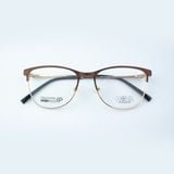  Gọng Kính Cận Nữ NOVA NV3074 – Dáng Mắt Mèo Sang Trọng, Thép Không Gỉ Cao Cấp 