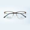  Gọng Kính Cận Nữ NOVA NV3074 – Dáng Mắt Mèo Sang Trọng, Thép Không Gỉ Cao Cấp 
