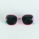  Kính Mát Trẻ Em MERCY MC2103 Tròng Polarized Chống Tia UV – Gọng Vuông Bo Tròn Cho Bé Gái (Hàn Quốc) 