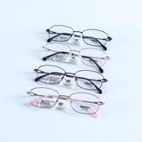  Gọng Kính Cận Unisex MERCY MC2115 – Dáng Oval Cổ Điển, Kim Loại Thanh Lịch 