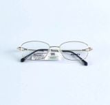  Gọng Kính Cận Unisex MERCY MC2115 – Dáng Oval Cổ Điển, Kim Loại Thanh Lịch 