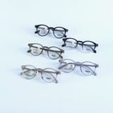  Gọng Kính Thời Trang MERCY Nhựa TR90 & Acetate Dáng Tròn Unisex 24011 