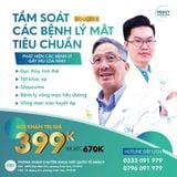  Gói khám tầm soát các bệnh lý mắt tiêu chuẩn  - Voucher trị giá 670K Phòng khám Mercy Vision Care Center 