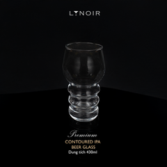 Contoured IPA Beer Glass