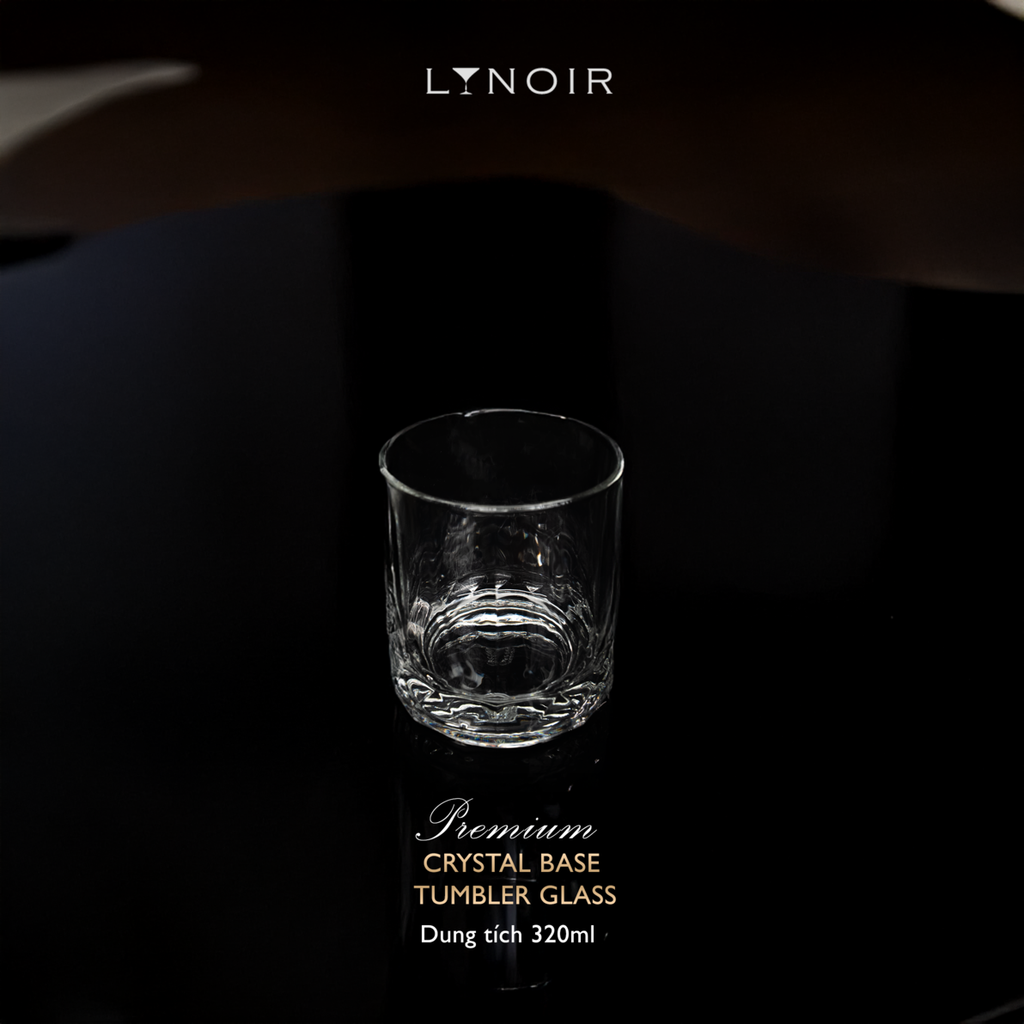 Crystal Base Tumbler Glass