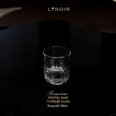 Crystal Base Tumbler Glass