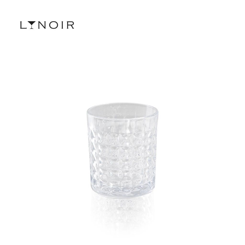Ly Thủy Tinh Whisky Diamond Rock Tumbler 270ml [LYNOIR-LY030] – Tặng Đế Lót Ly Gỗ Khắc Miễn Phí