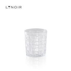 Ly Thủy Tinh Whisky Basket Weave Tumbler Glass 280ml [LYNOIR] – Tặng Đế Lót Ly Gỗ Khắc Miễn Phí