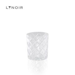 Ly Thủy Tinh Whisky Lattice Pattern Rock Tumbler Glass 340ml [LYNOIR] – Tặng Đế Lót Ly Gỗ Khắc Miễn Phí