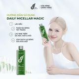  Nước Tẩy Trang 2 Tầng Lai Dầu Daily Micellar Magic Daily Effect Dịu Nhẹ Hỗ Trợ Làm Sạch Bụi Bẩn và Lớp Trang Điểm 200ml 